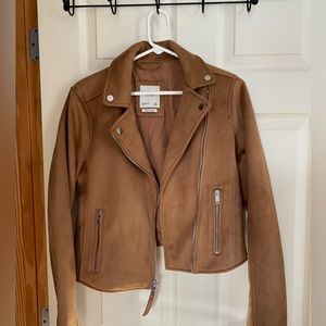 Abercrombie Vegan Leather jacket